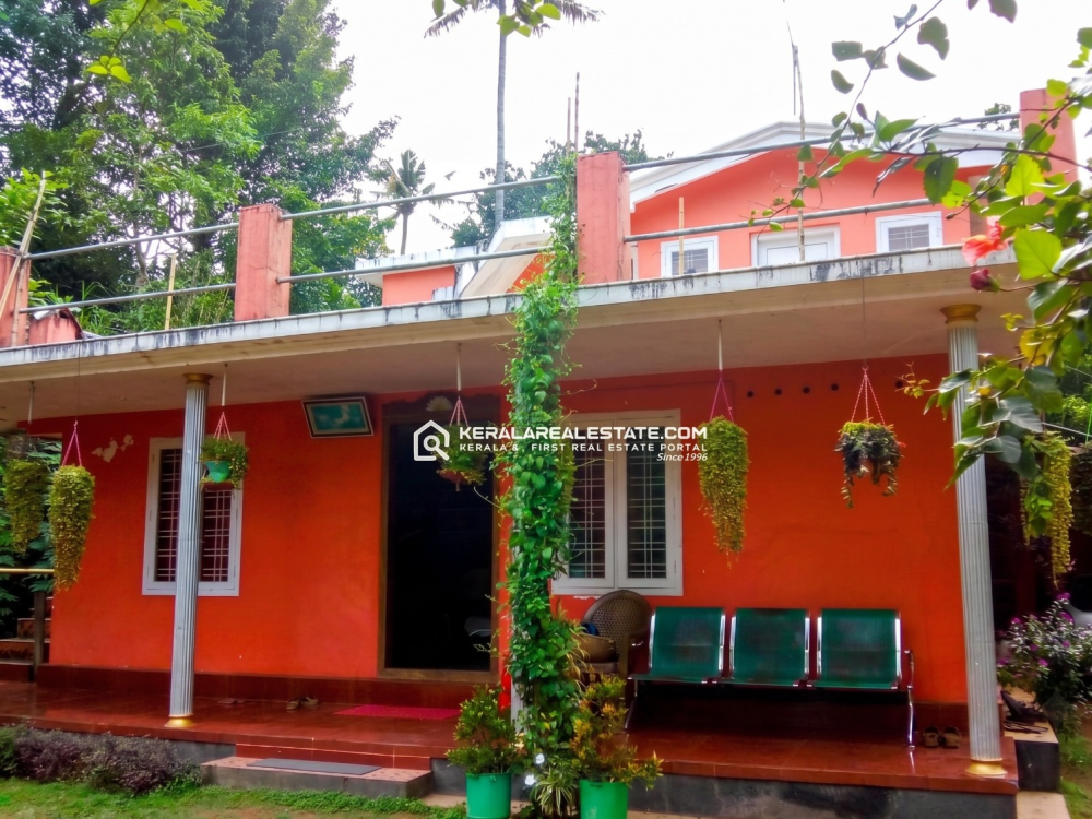  PLANTATION WITH 4 BHK HOUSE FOR SALE IN MURIKASSERY, IDUKKI