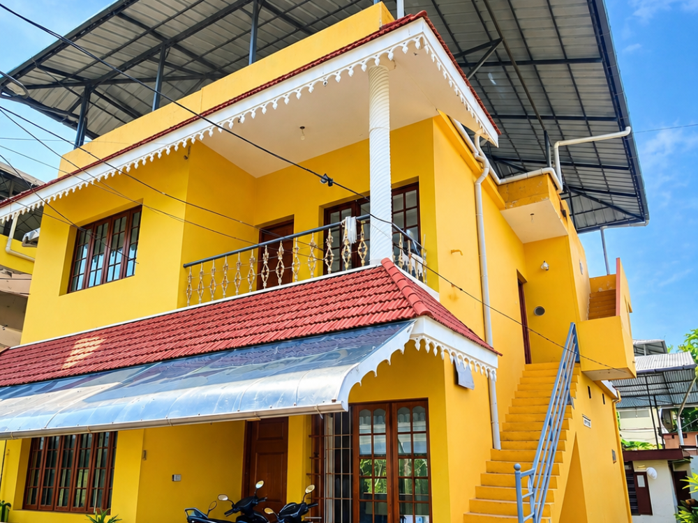 LAND WITH NEW HOUSE & RENTAL HOUSE FOR SALE IN EDAPPALLY, ERNAKULAM