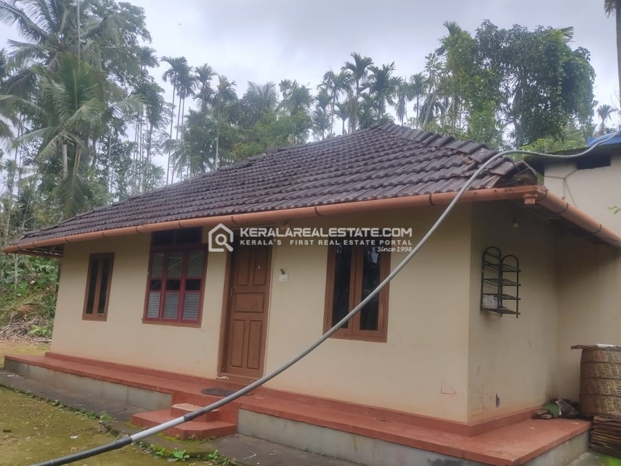 Land with House for Sale in Moonanakuzhy, Wayanad