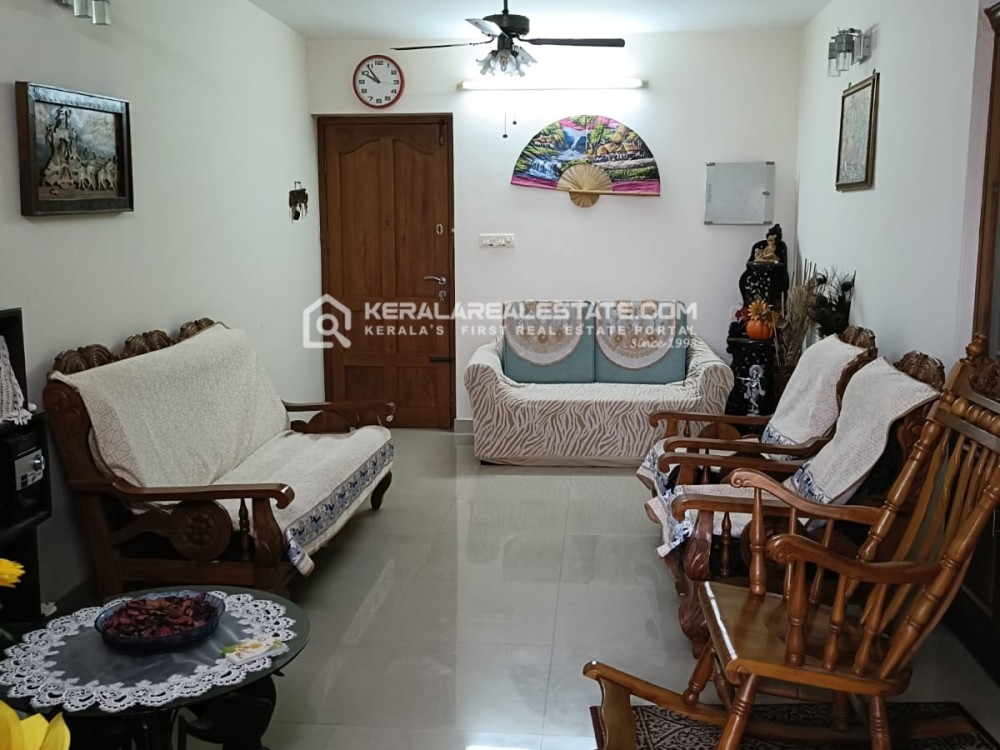 3 BHK Fully Furnished Flat for Sale in Edappally, Ernakulam 